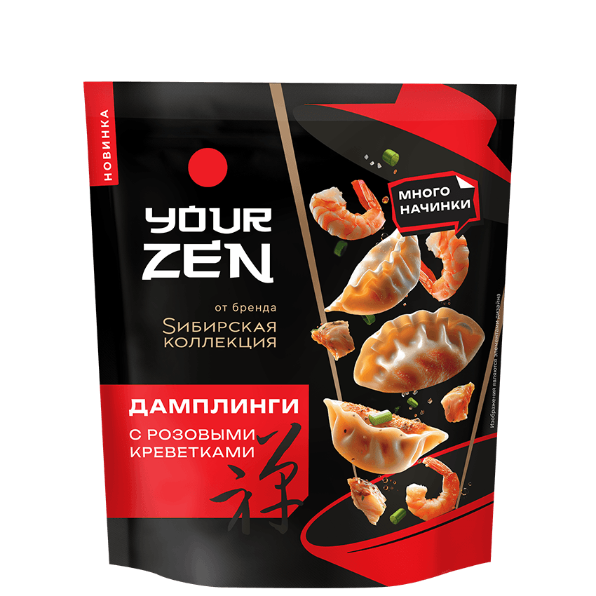 Пельмени Special Дамплинги с розовыми креветками
